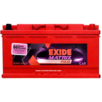 Exide Matrix Red MTREDDIN100 Battery