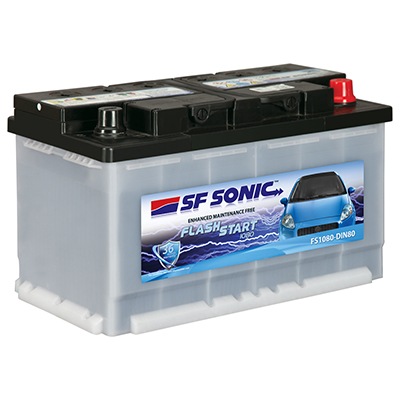 SF SONIC Flash Start–FS1080-DIN80 80AH Battery