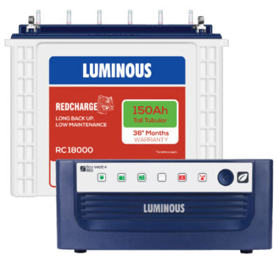 ECO Watt Neo 700 and Luminous Red Charge RC 18000 Battery