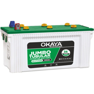 OKAYA OPJT17036 140ah Jumbo Tubular Battery