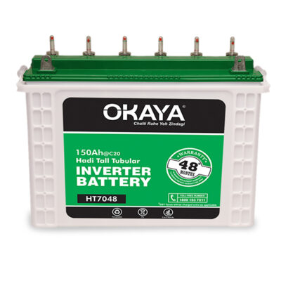 Okaya HT7048 150AH Hadi Tall Tubular Battery